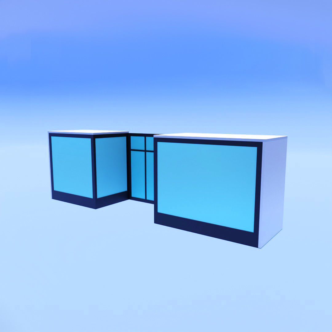 3D model Show window in store VR / AR / lowpoly CGTrader