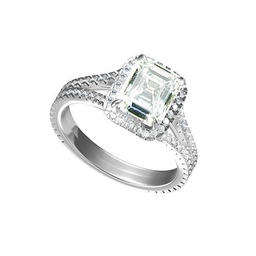 Wedding Ring 3D model 3D printable | CGTrader