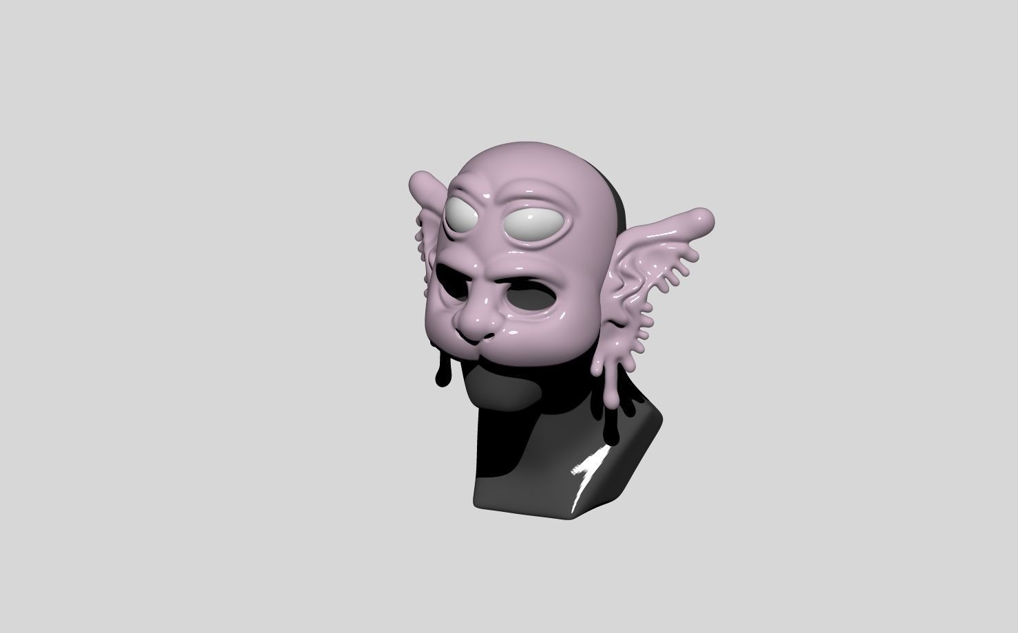 Melanie Martinez Mask 3D model 3D printable CGTrader Melanie Martinez Mask 3D model 3D printable CGTrader