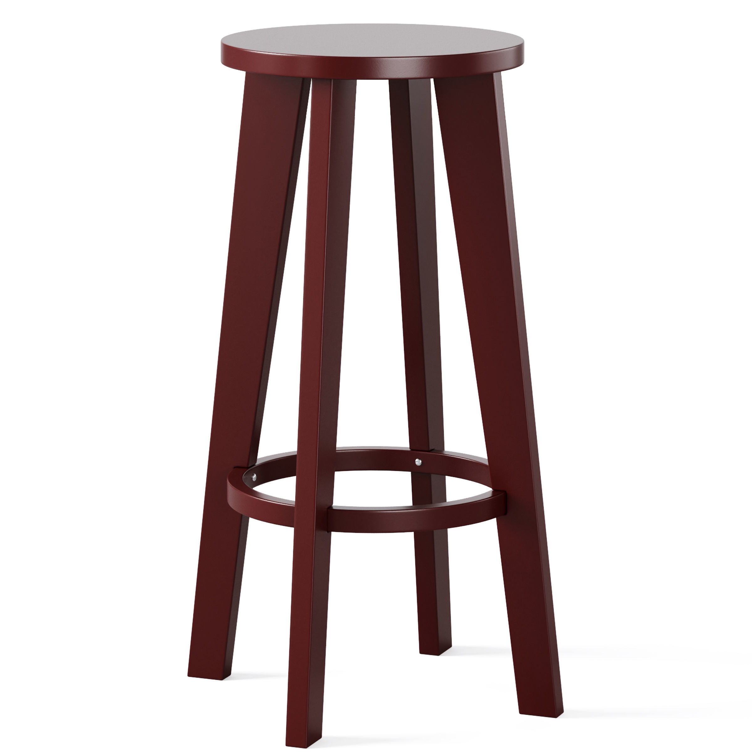 Alfresco Bar Table and Norm Bar Stool by Loll designs 3D model CGTrader