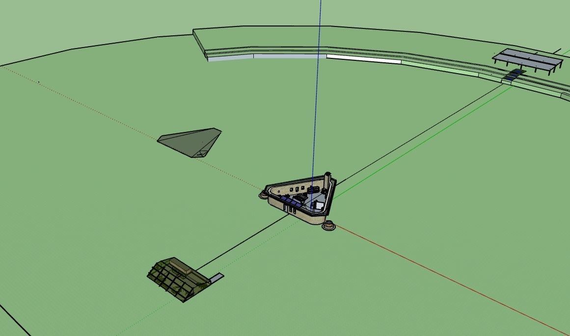 Photo inspiration: Gallery Detail: Off Grid Hut With Gravity Water Tier Greenhouse 3D Model
