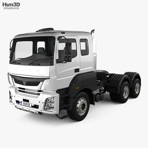 Mitsubishi Fuso TV Tractor Truck 2022 3D model | CGTrader