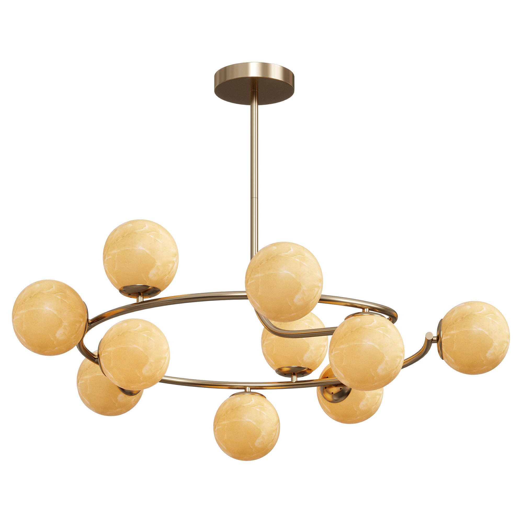 KEONA Chandelier by Lalume 3D model CGTrader