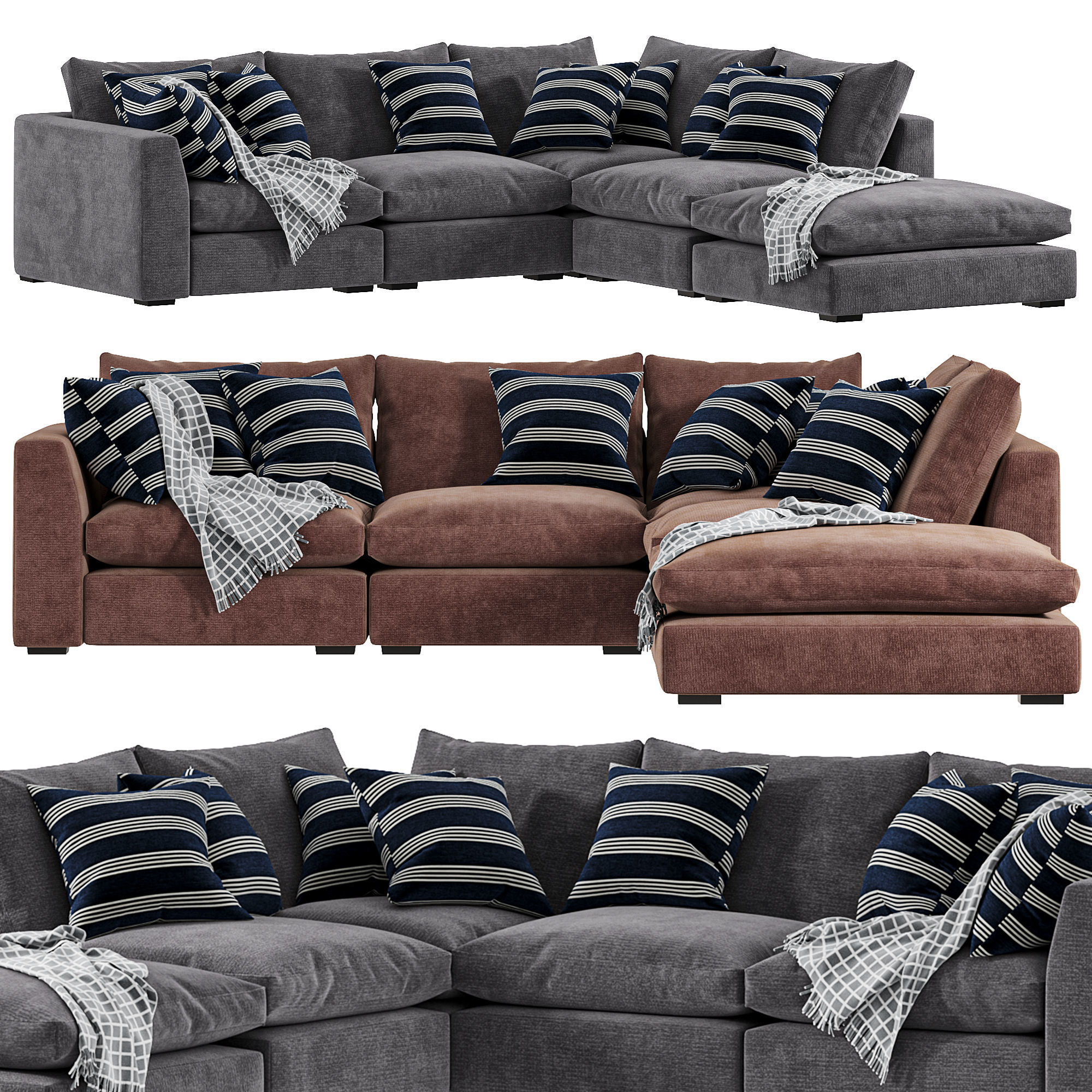 INFINITY SOFA BY SOFOLOGY COLLECTION 3D model CGTrader