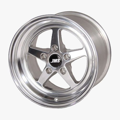 JMS Avenger Series Race Wheel 17 X 10 Aluminum Polished Rear 3D model ...