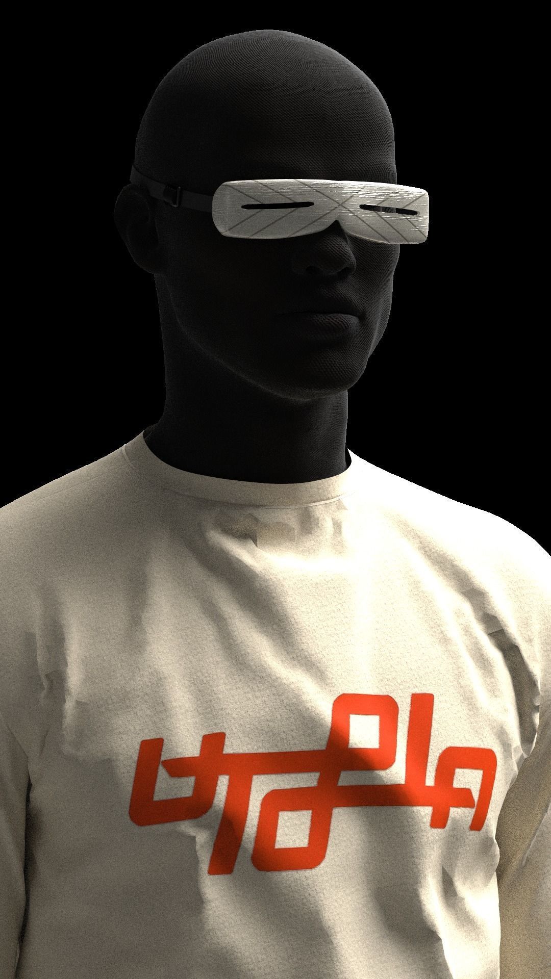 Travis Scott Glasses obj fbx and blend file free VR / AR / lowpoly 3D
