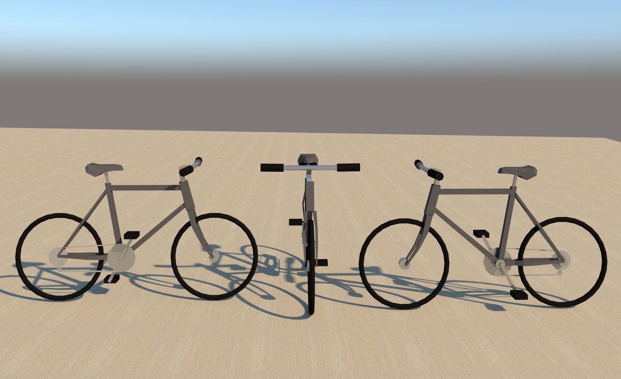 Bicycle or bike revit family 3D model CGTrader