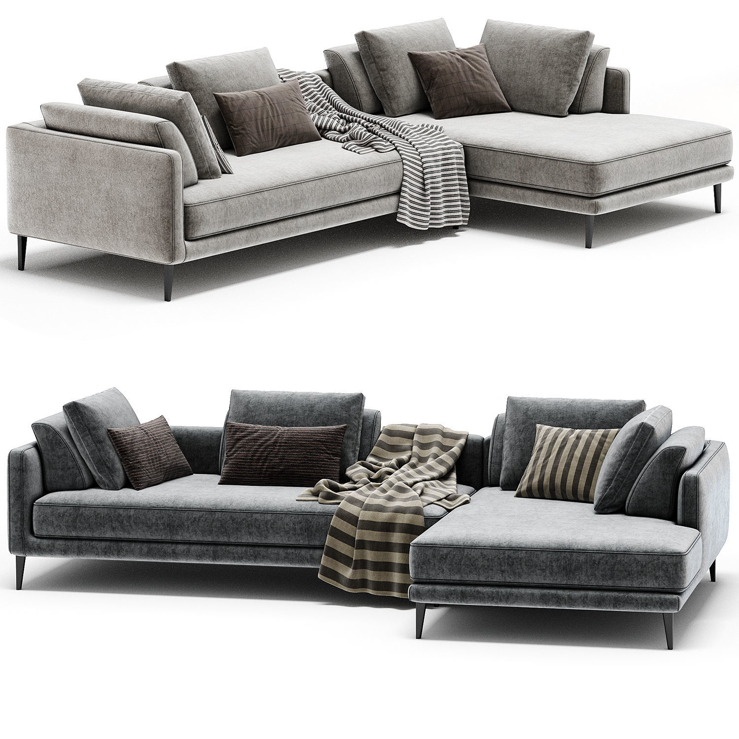 CORAAC 2191 DellaRobbia Sofa 3D model CGTrader