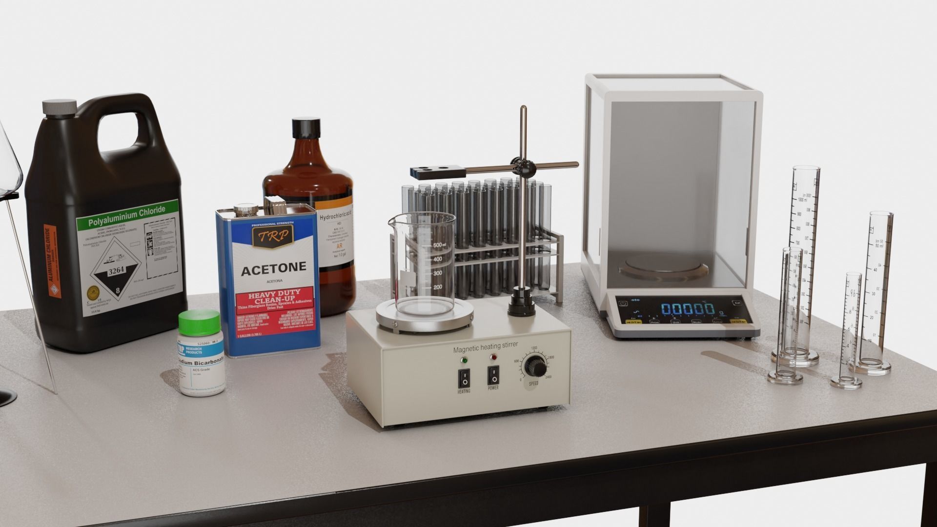 3D model Science Equipment Collection VR / AR / low-poly | CGTrader