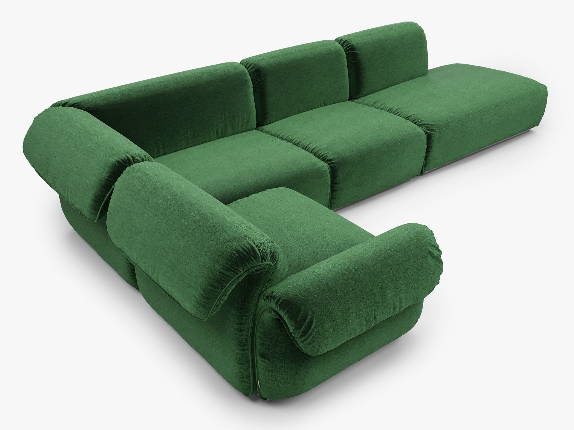 Natuzzi Italia ICON Sectional Sofa 3D model CGTrader