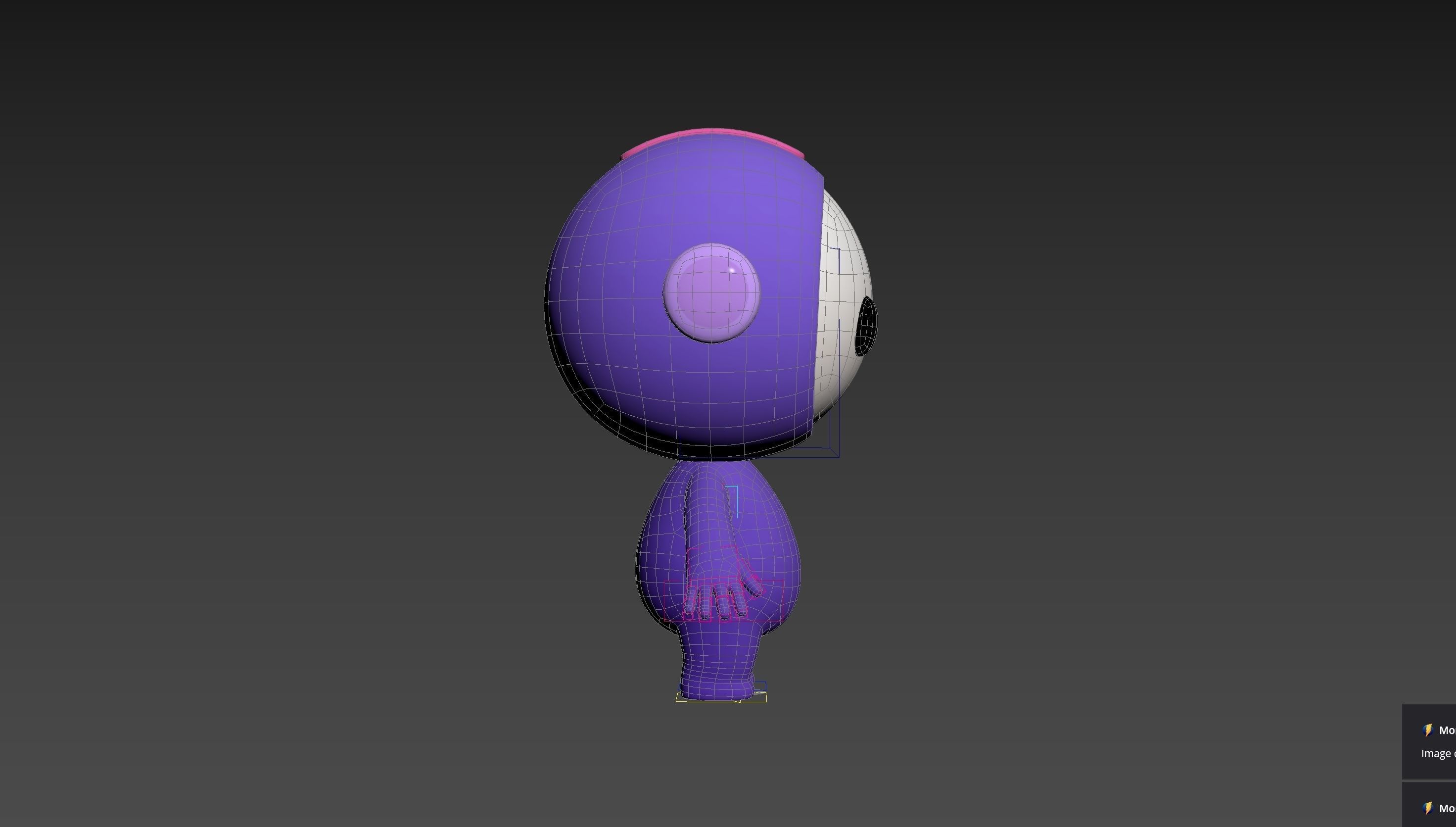 Character265 Rigged Mascot 3D model rigged | CGTrader