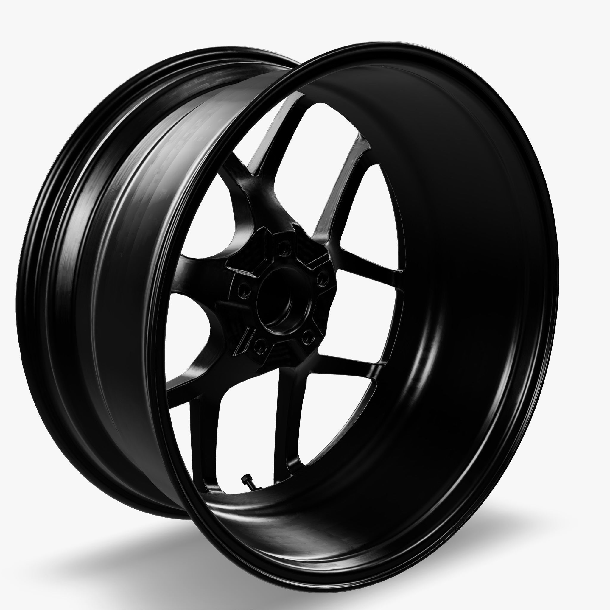 3D model American Racing AR924 Crossfire Wheel Satin Black VR / AR ...