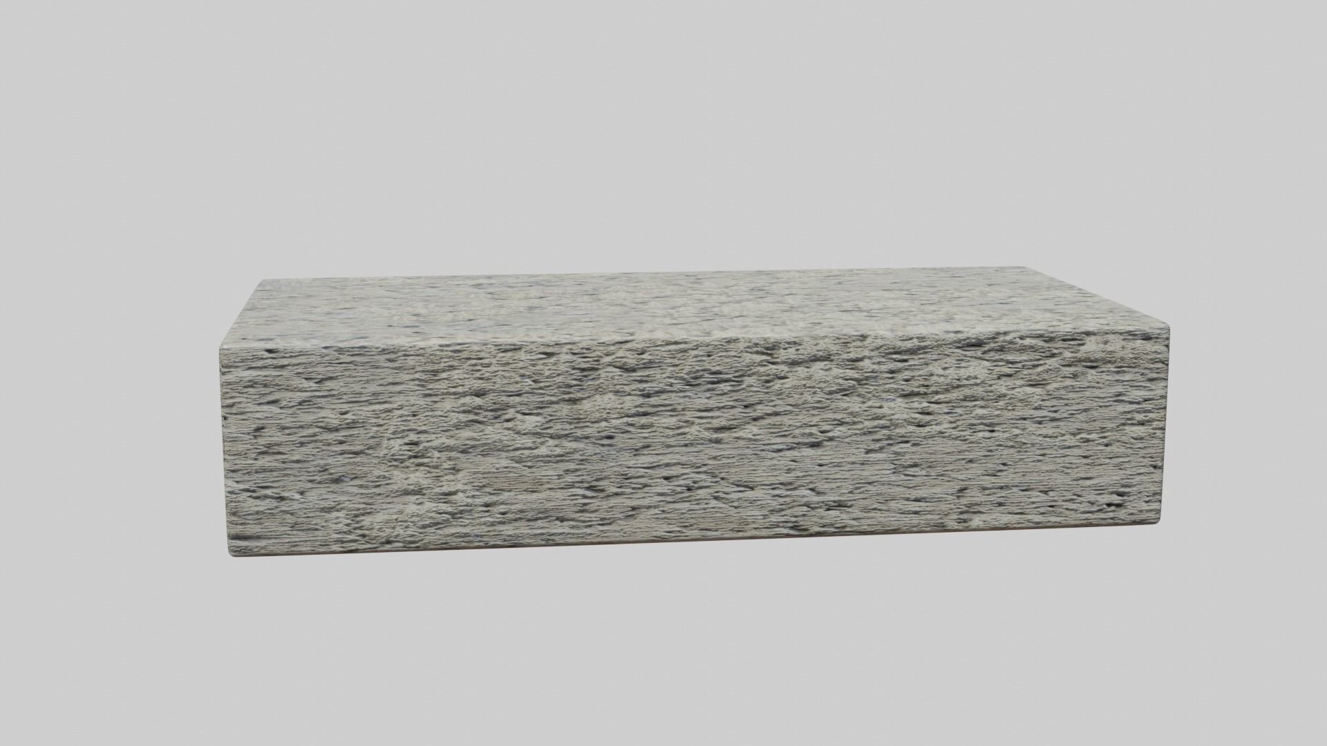 Concrete Building Block 3D model | CGTrader
