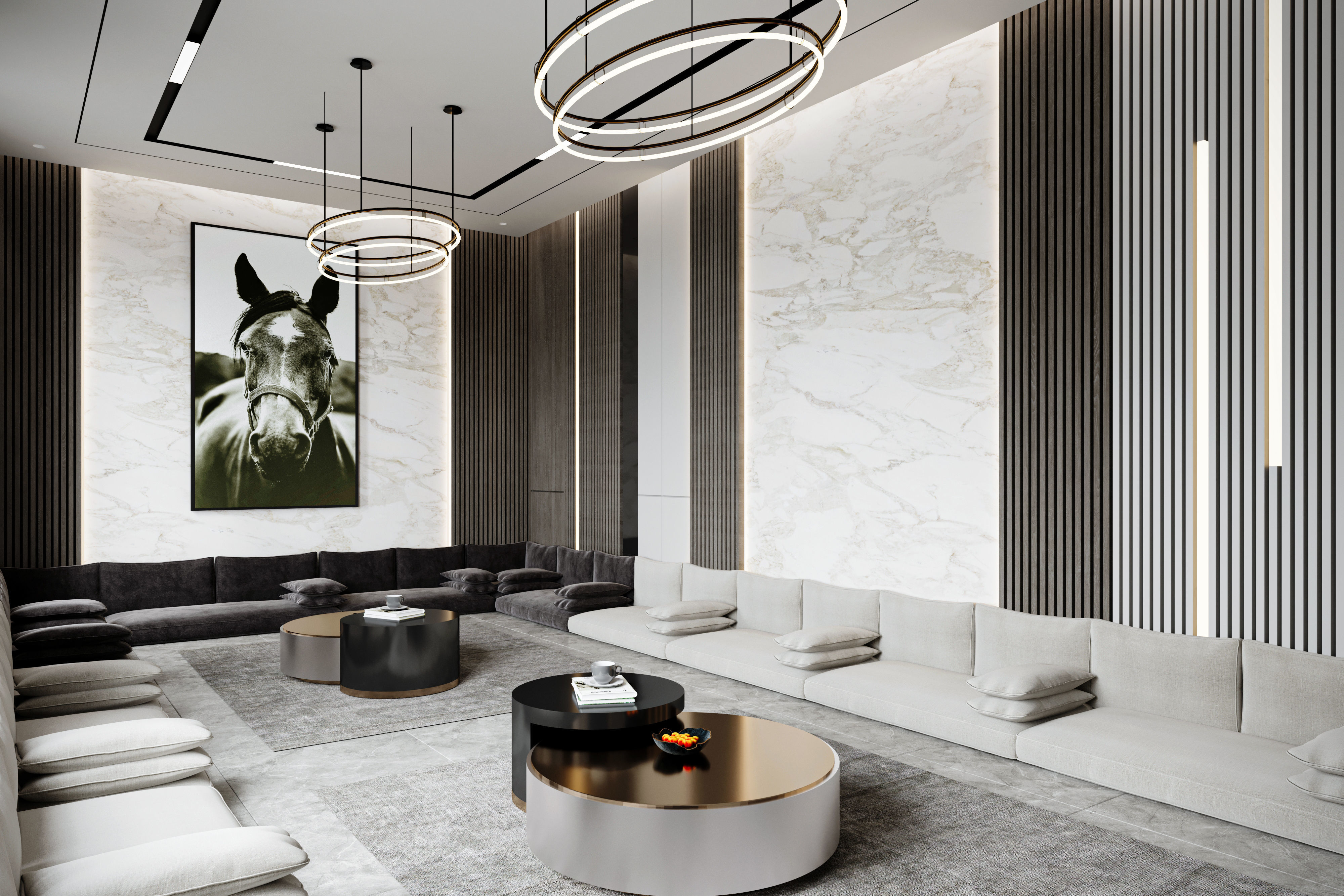 Mens council majlis 3D model rigged | CGTrader