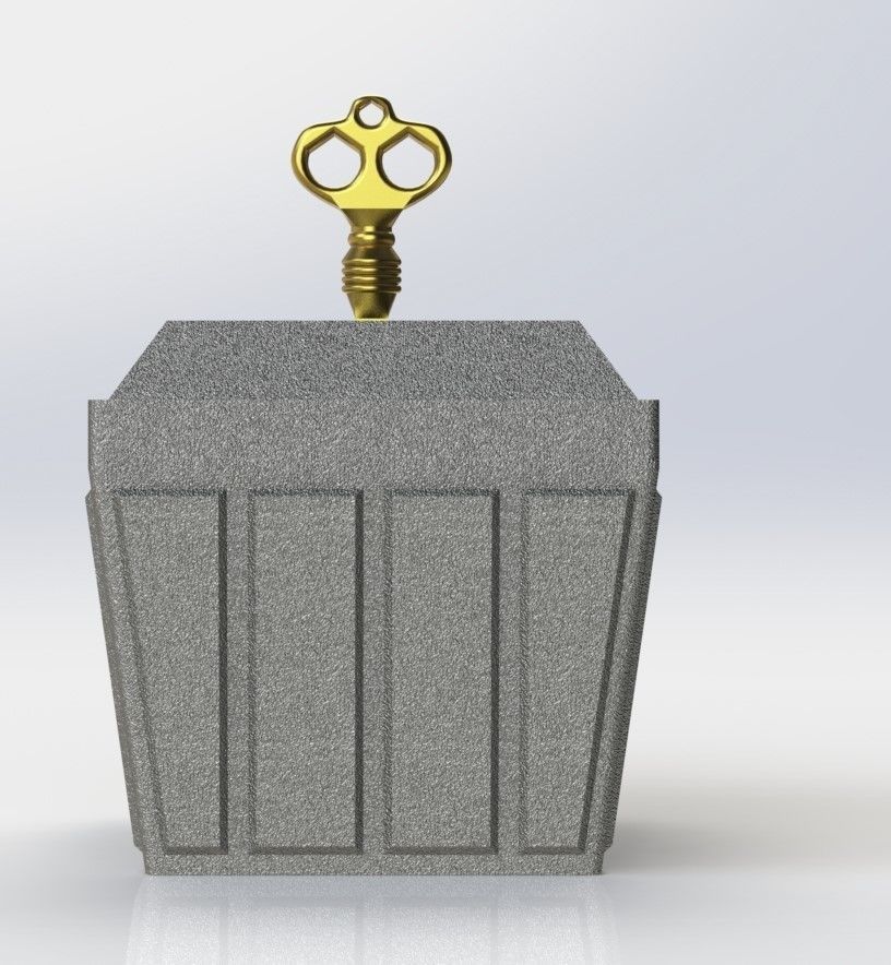 BOX WITH CODE LOCK FREE SUPPORT 3D model 3D printable | CGTrader