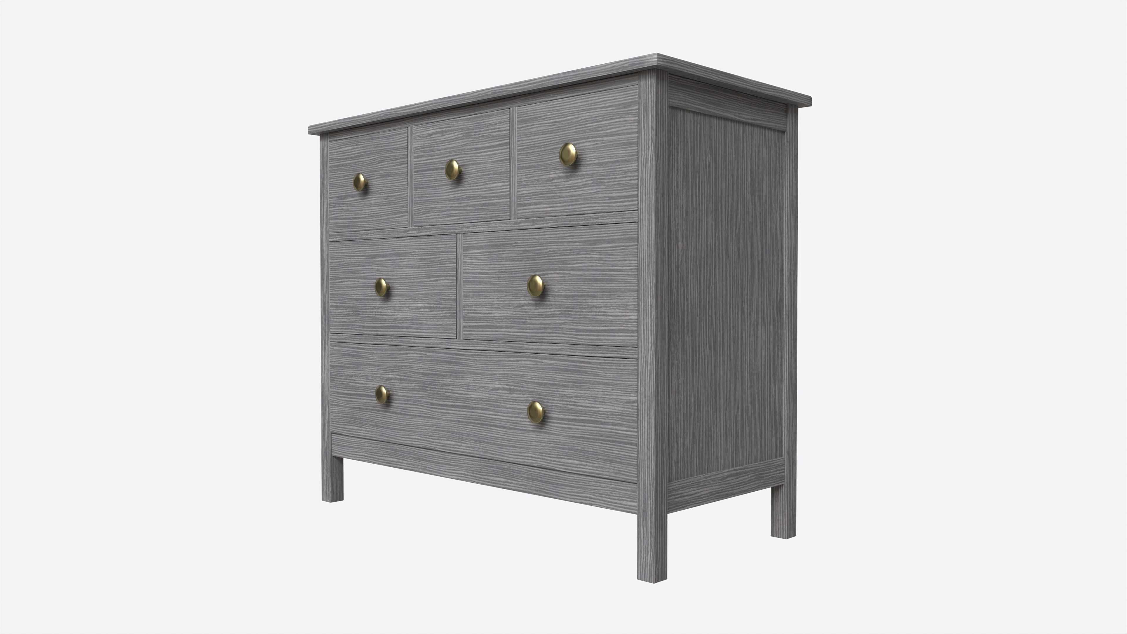 Pottery Barn Kendall Dresser 3D model CGTrader