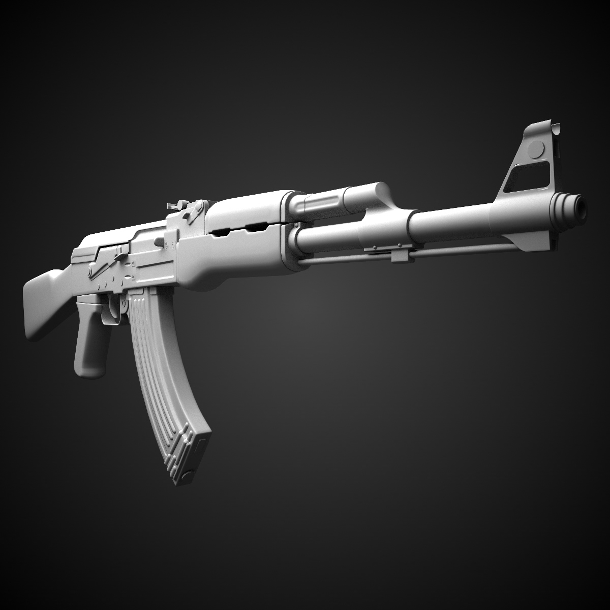 AK47 Assault Rifle Hi Res 3D Model CGTrader AK47 Assault Rifle Hi Res 3D Model CGTrader