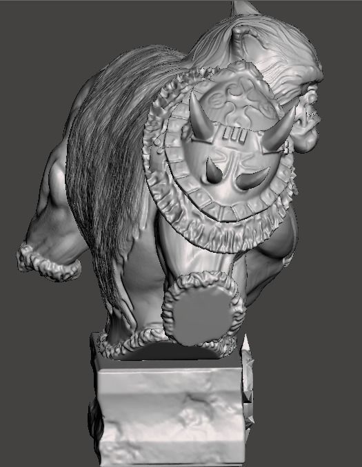 world of warcraft bust 3d printable 3D model 3D printable | CGTrader