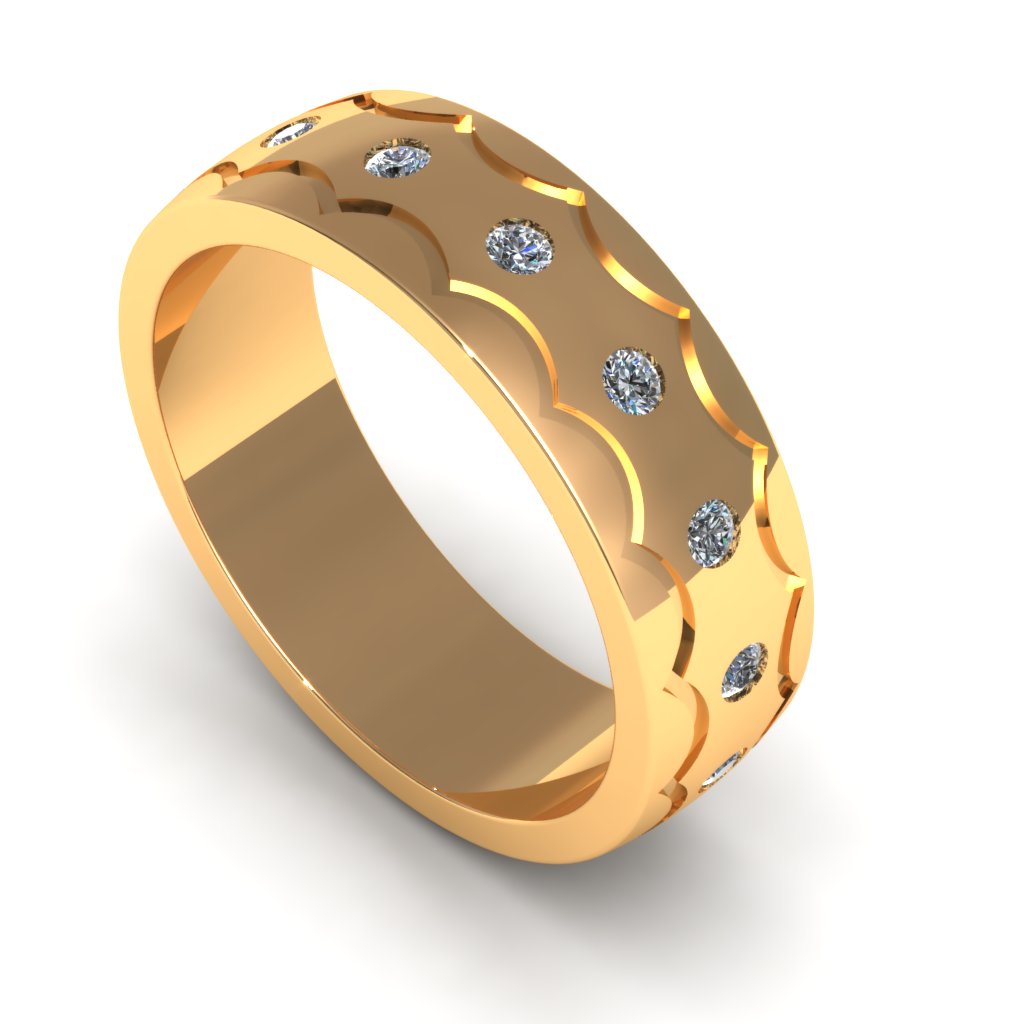 Wedding Band 3D print model