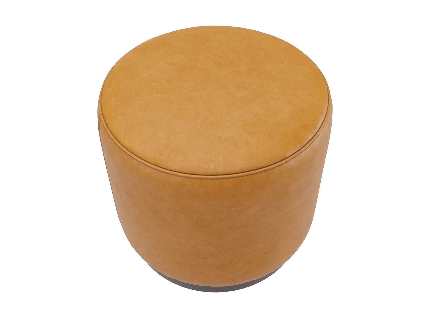 Crate and Barrel Zoey Swivel Ottoman 3D model CGTrader
