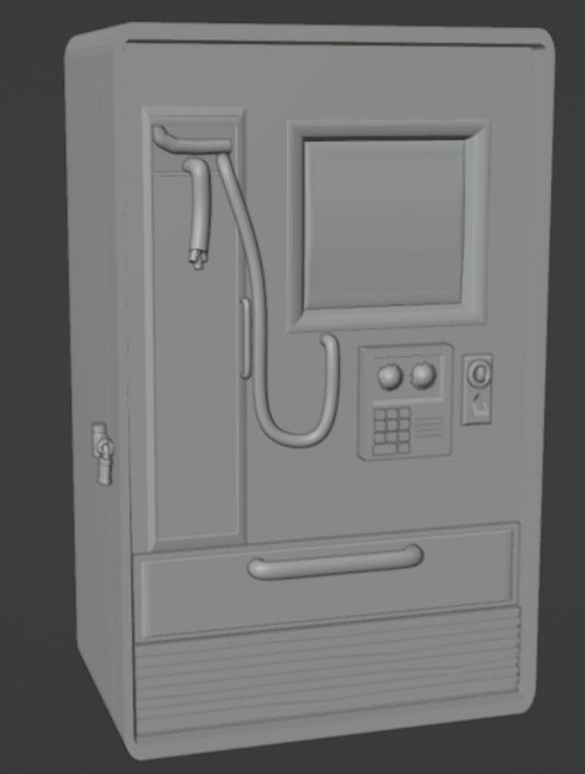 Vending Machine Rust 3D model 3D printable CGTrader