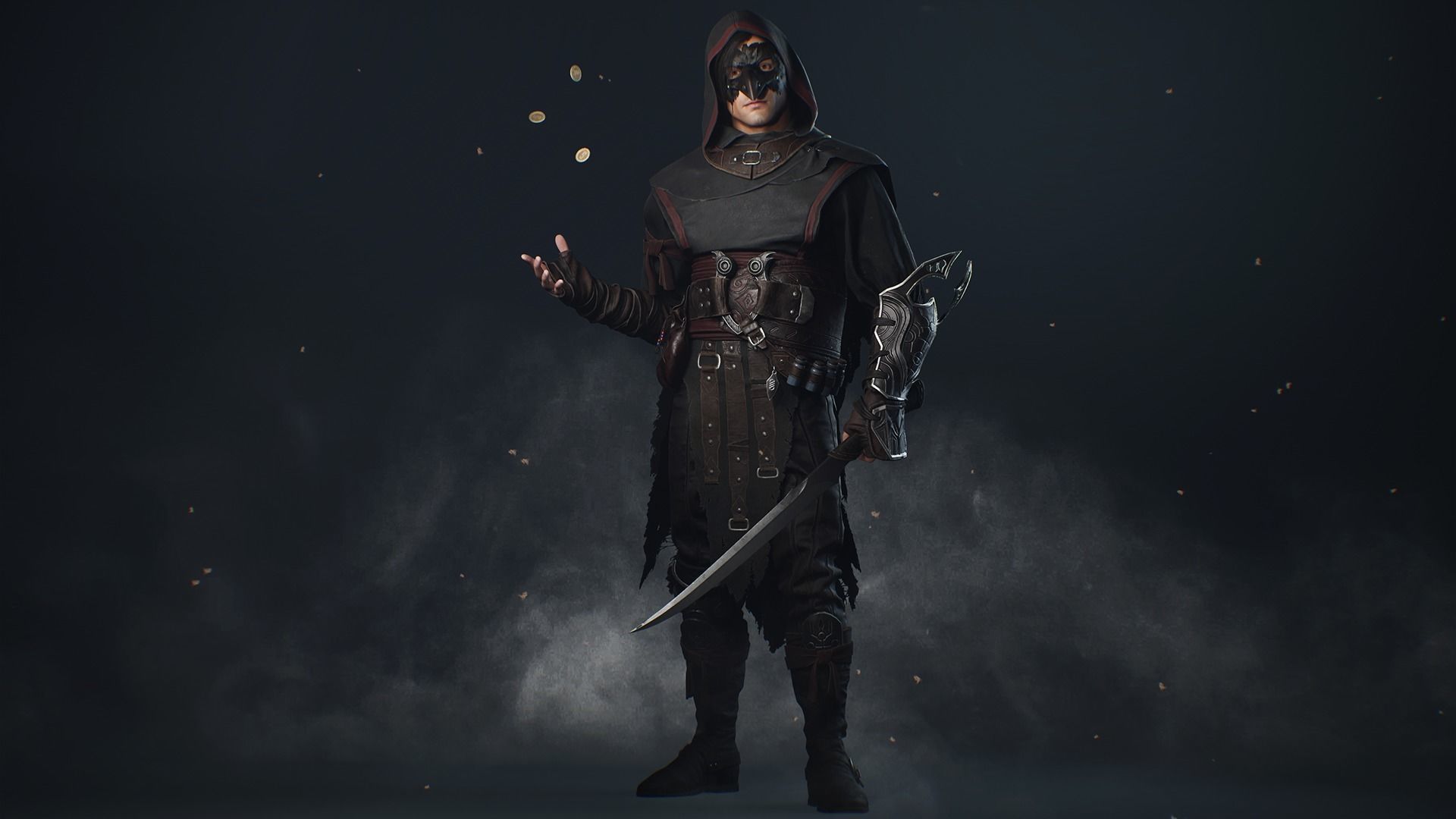 Assassin Character Model 3D model Rogue Assassin Male character VR / AR / low-poly | CGTrader