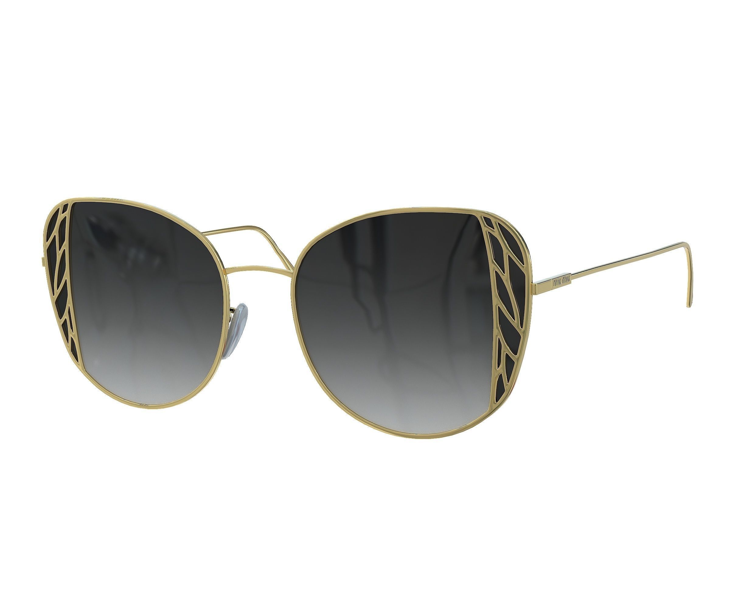 BUTTERFLY FRAME SUNGLASSES G3635 IN METAL main image 1