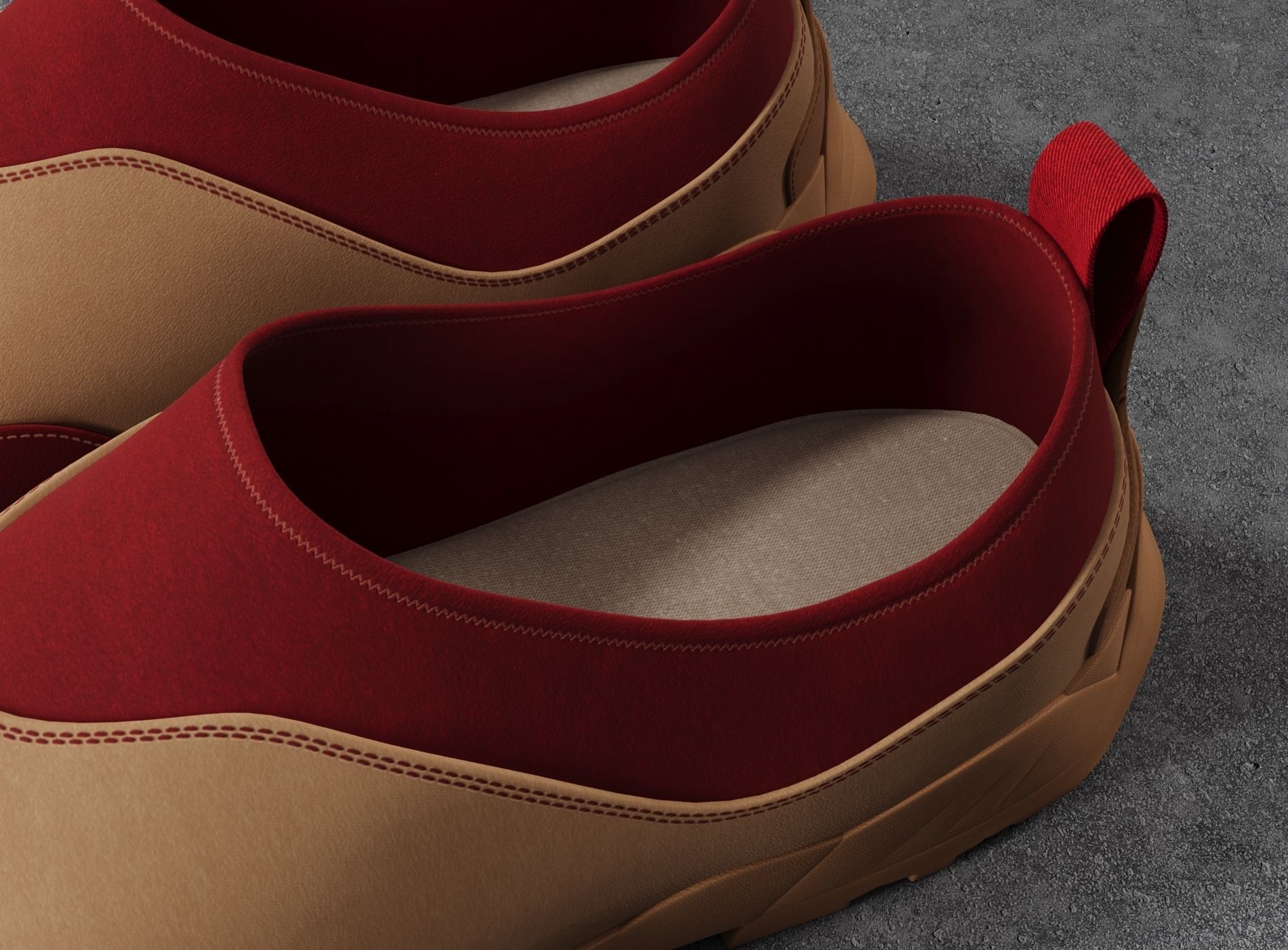 3D model Sneakers ROA Red Milk VR / AR / low-poly | CGTrader