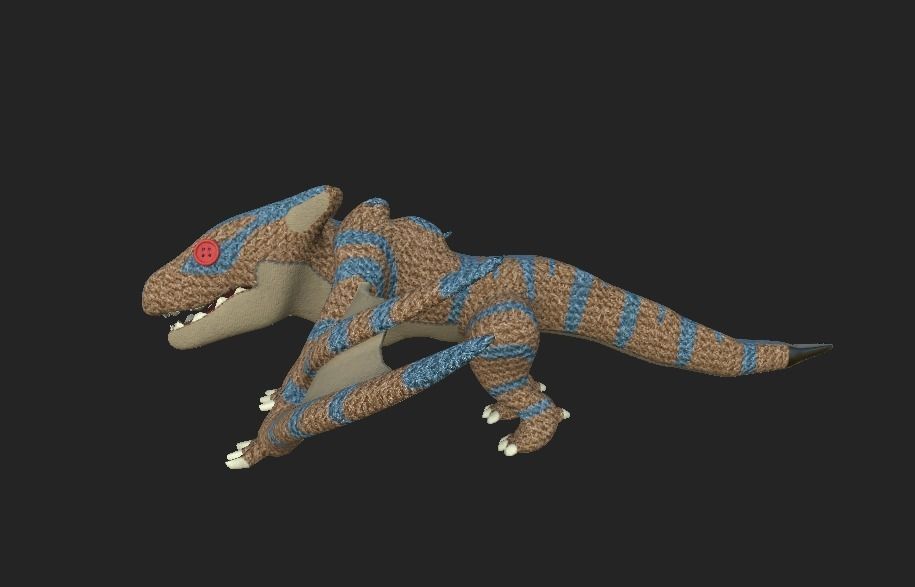 3D model Tigrex Plushy from Monster Hunter Series VR / AR / low-poly ...