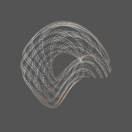 3D model Abstract Ring Sphere v2 002 VR / AR / low-poly | CGTrader