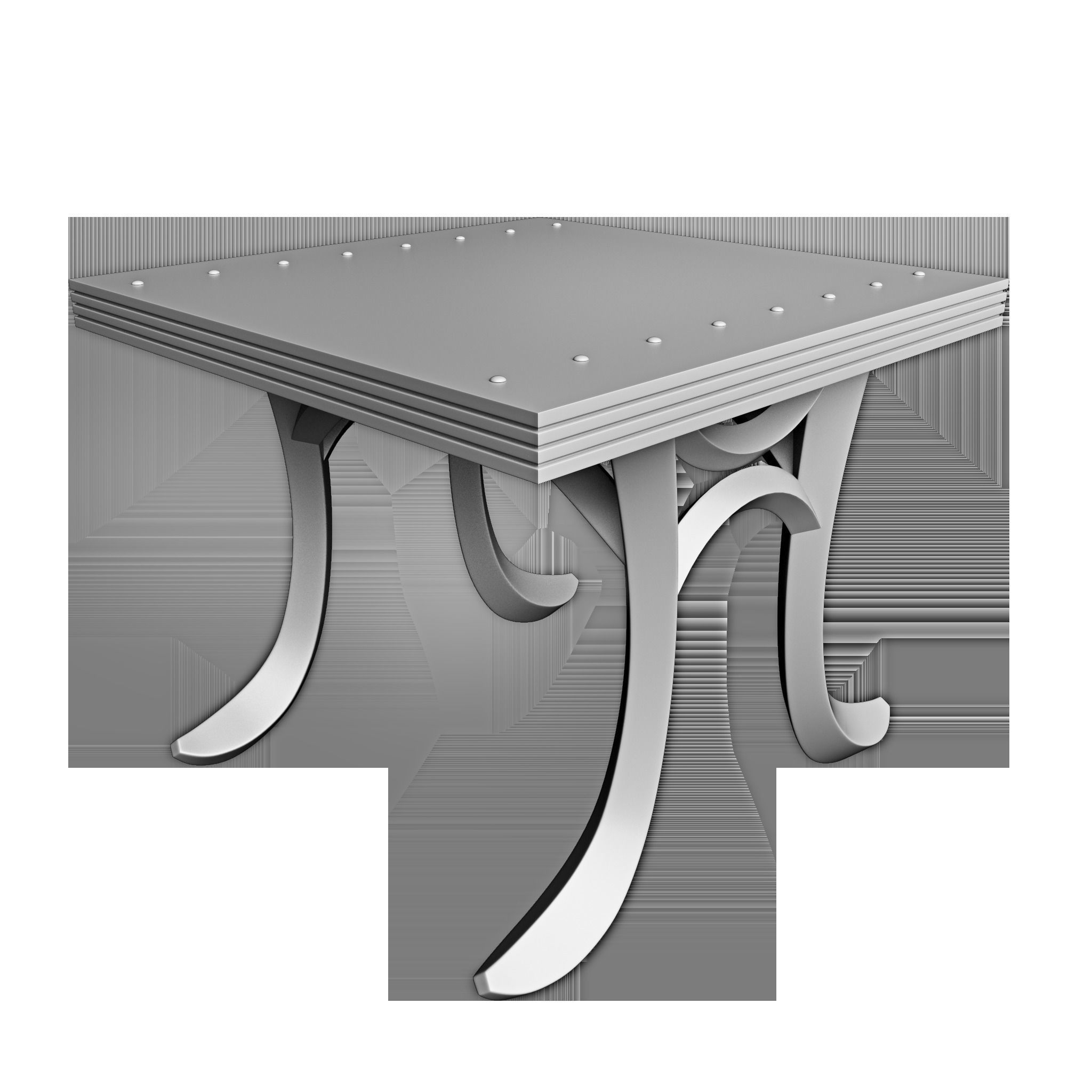 3D model Dwemer Furniture Base Mesh VR / AR / lowpoly CGTrader