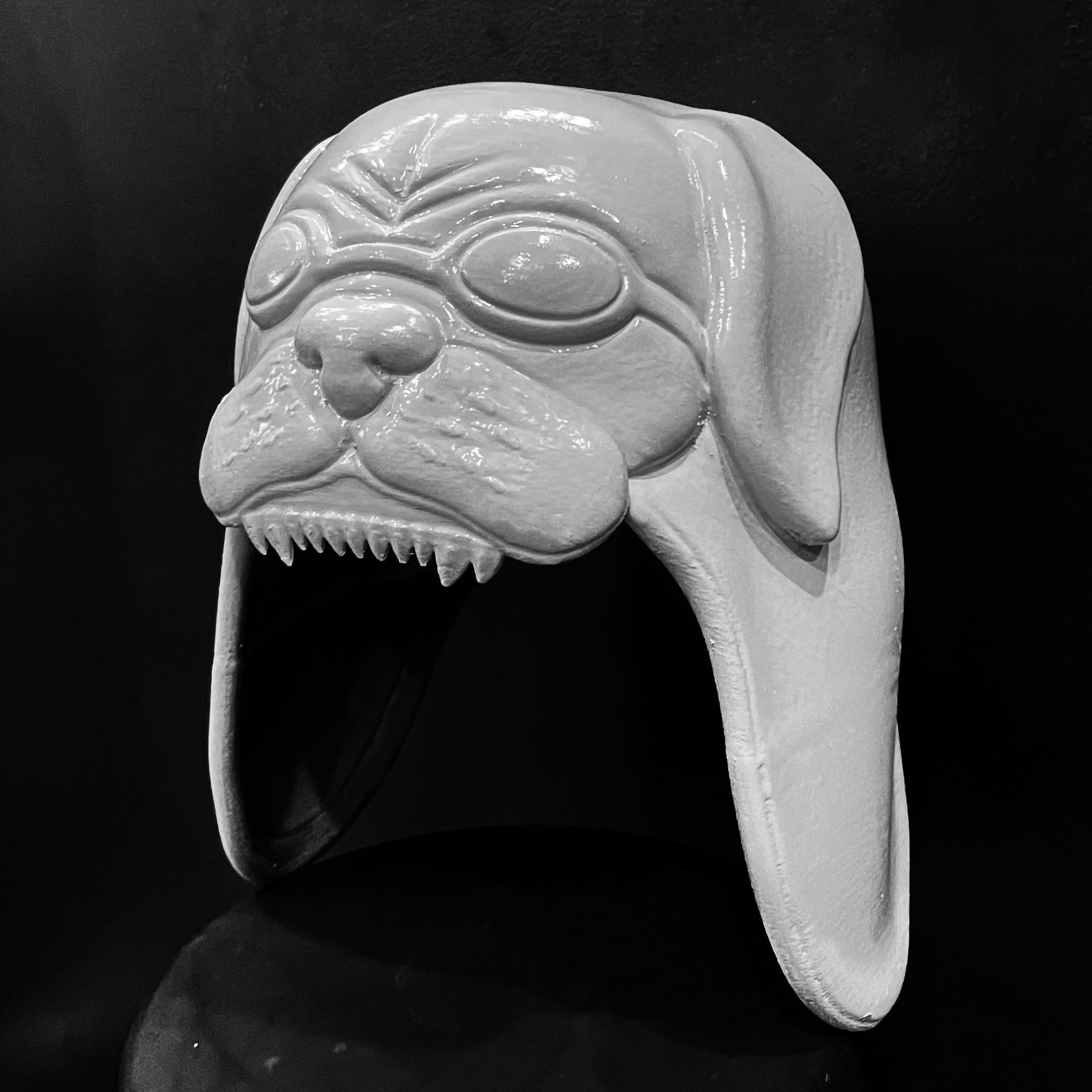 Garp Dog Hat One Piece Live Action Cosplay 3D model 3D printable