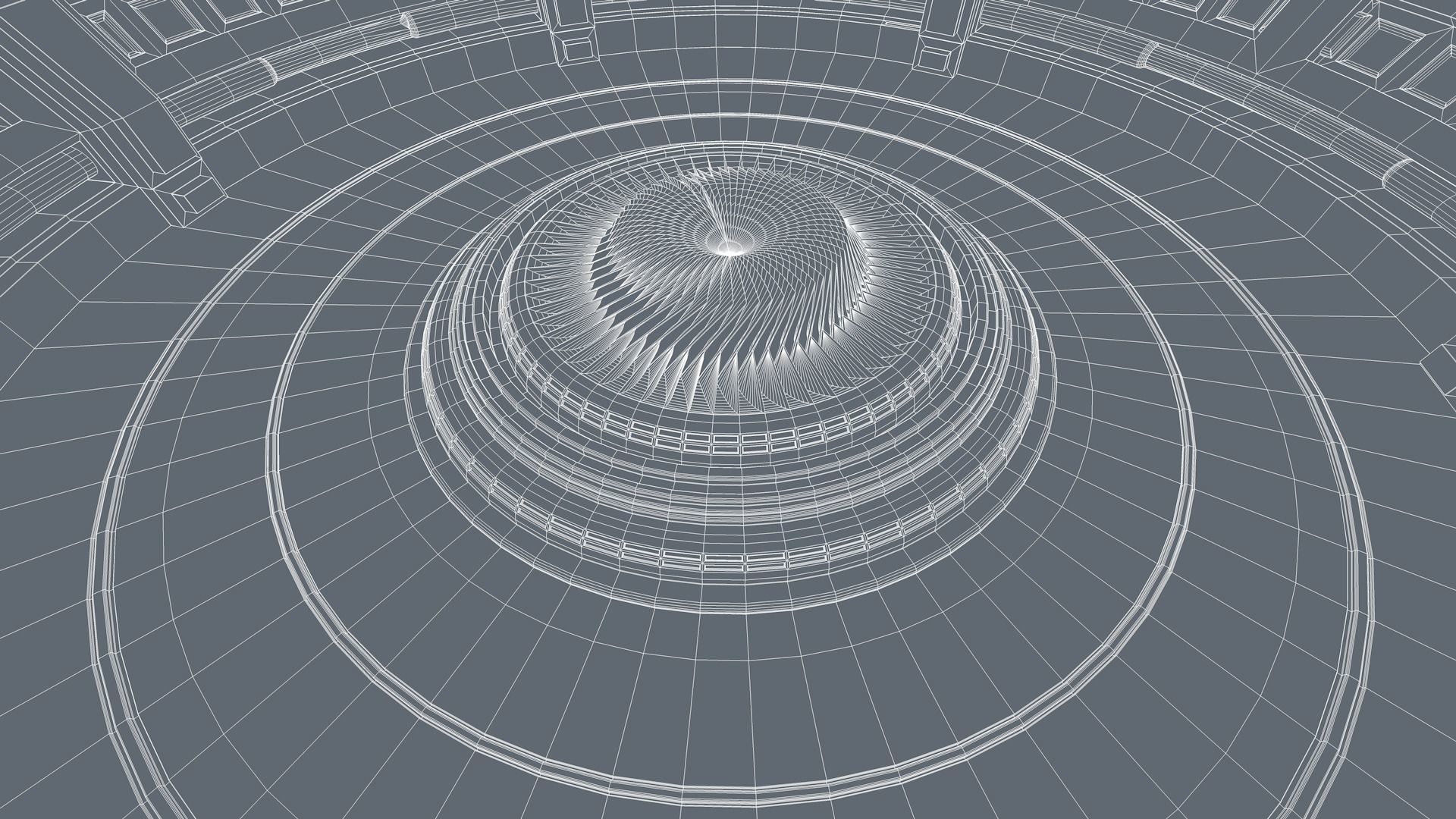 4 Sci Fi Room Set 3D model | CGTrader