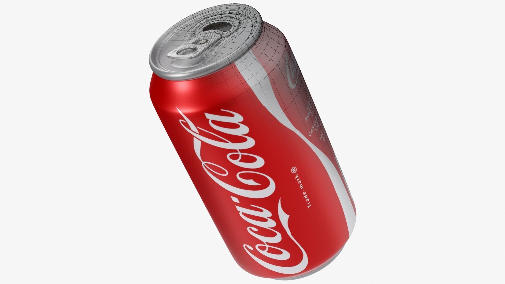 3D model Coca Cola can VR / AR / low-poly | CGTrader