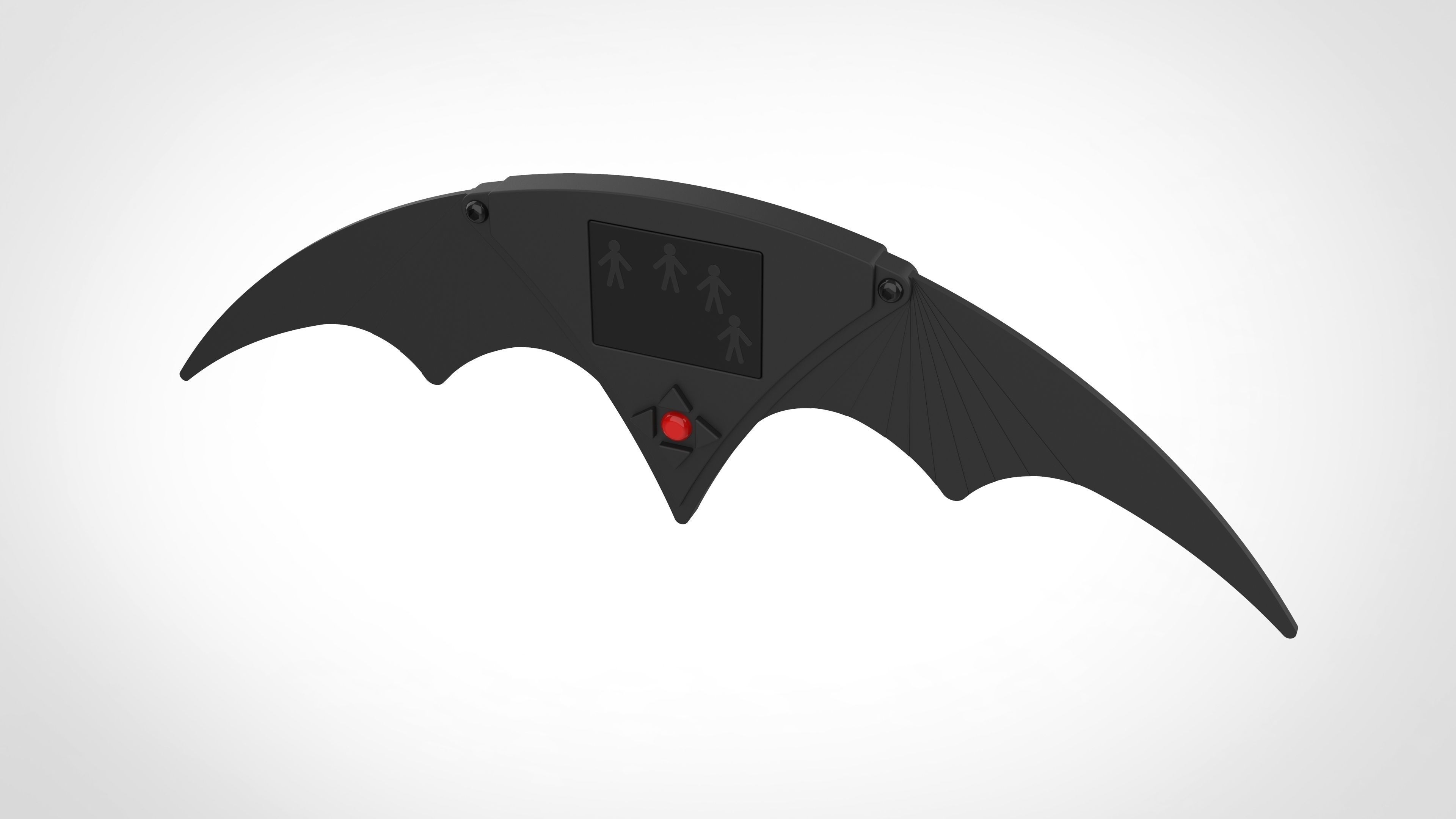 Remote Batarang from the movie Batman Returns 1992 3D model 3D