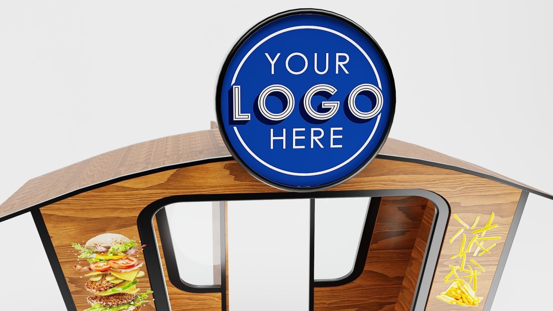 3D model Shop Stop Food Stand VR / AR / lowpoly CGTrader