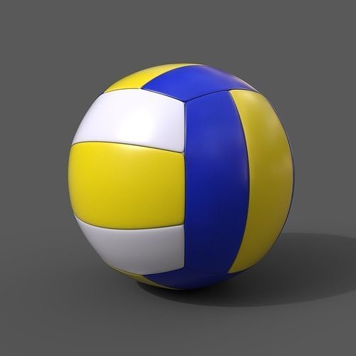 3D model Volleyball VR / AR / lowpoly CGTrader