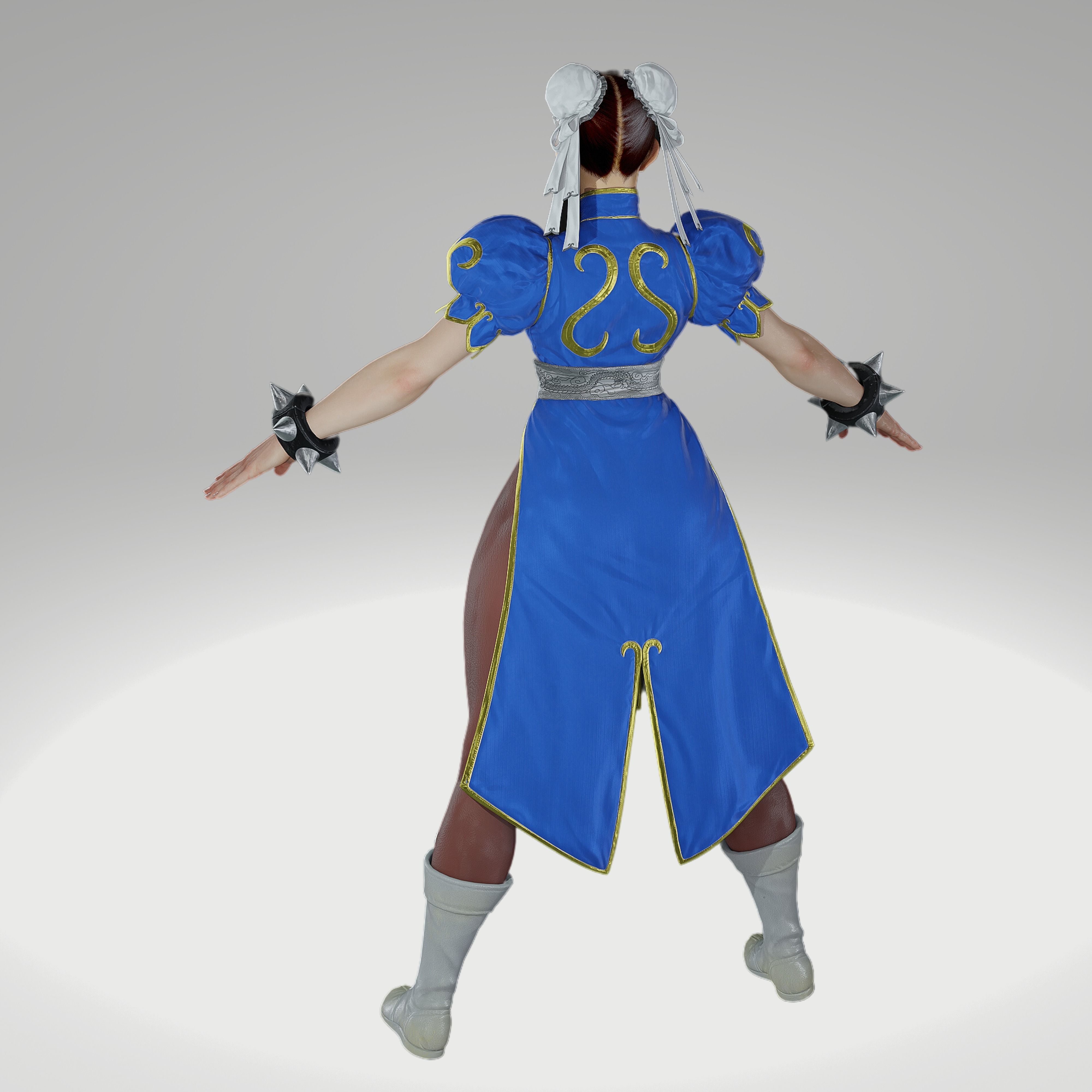 3D model Street Fighter VI - Chun Li S2 VR / AR / low-poly | CGTrader