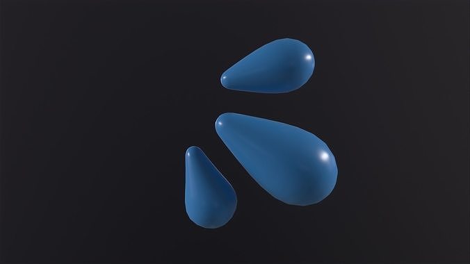 3D model TEARS icon 3D Model VR / AR / low-poly | CGTrader