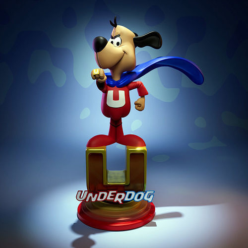 Underdog 3D model 3D printable | CGTrader