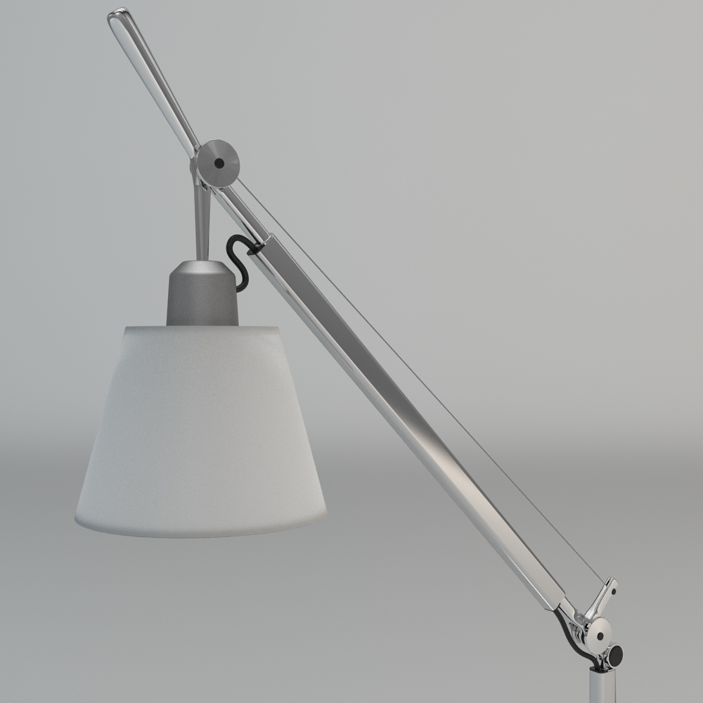 Artemide Tolomeo Lamp 3d Model Artemide Tolomeo Lamp 3d Model Max Obj Fbx Mtl 1