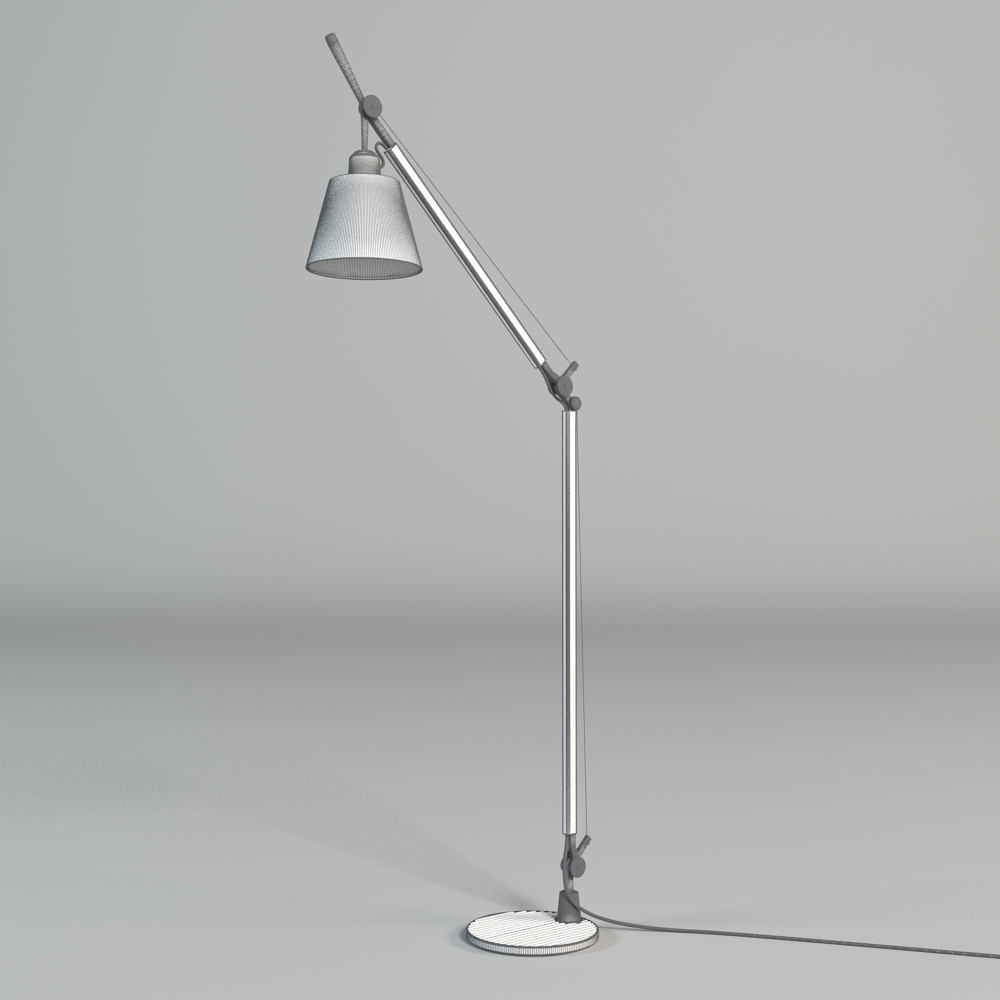Artemide Tolomeo Lamp 3d Model Artemide Tolomeo Lamp 3d Model Max Obj Fbx Mtl 4