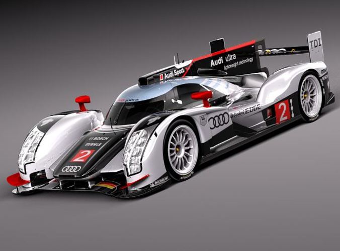 Audi R18 2012 race car