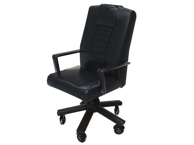 Rolling Chair 3D model CGTrader