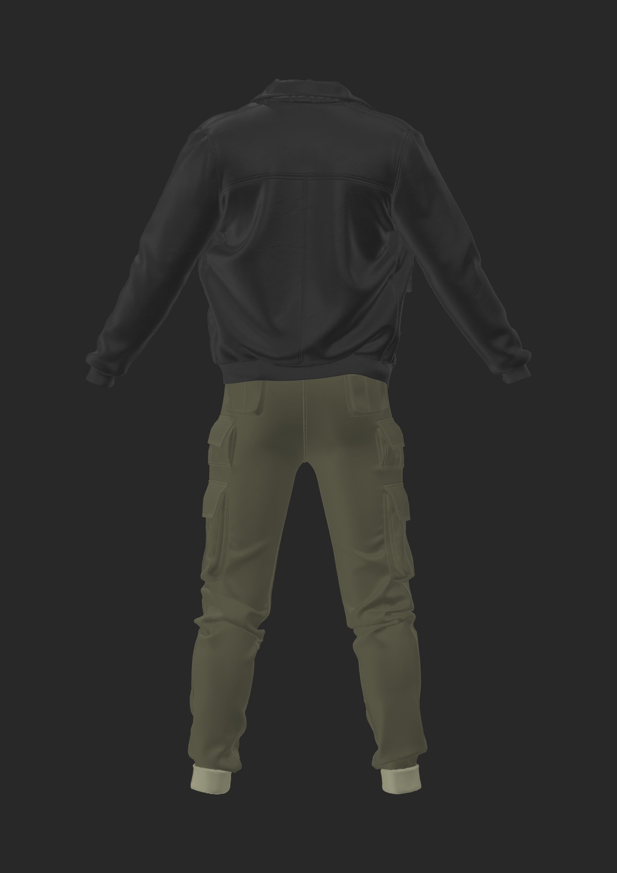 Mens Outfit 24 - Marvelous - CLO Project file free 3D model | CGTrader