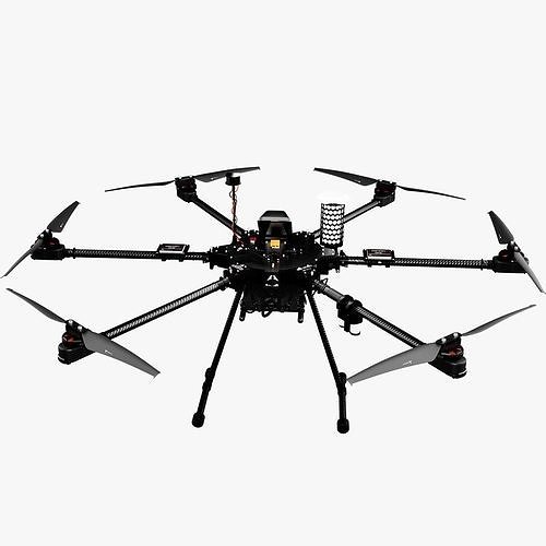Aurelia X6 v2 Pro Drone 3D model CGTrader