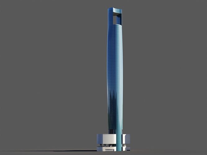 Ciel Tower - Dubai marina 3D model | CGTrader