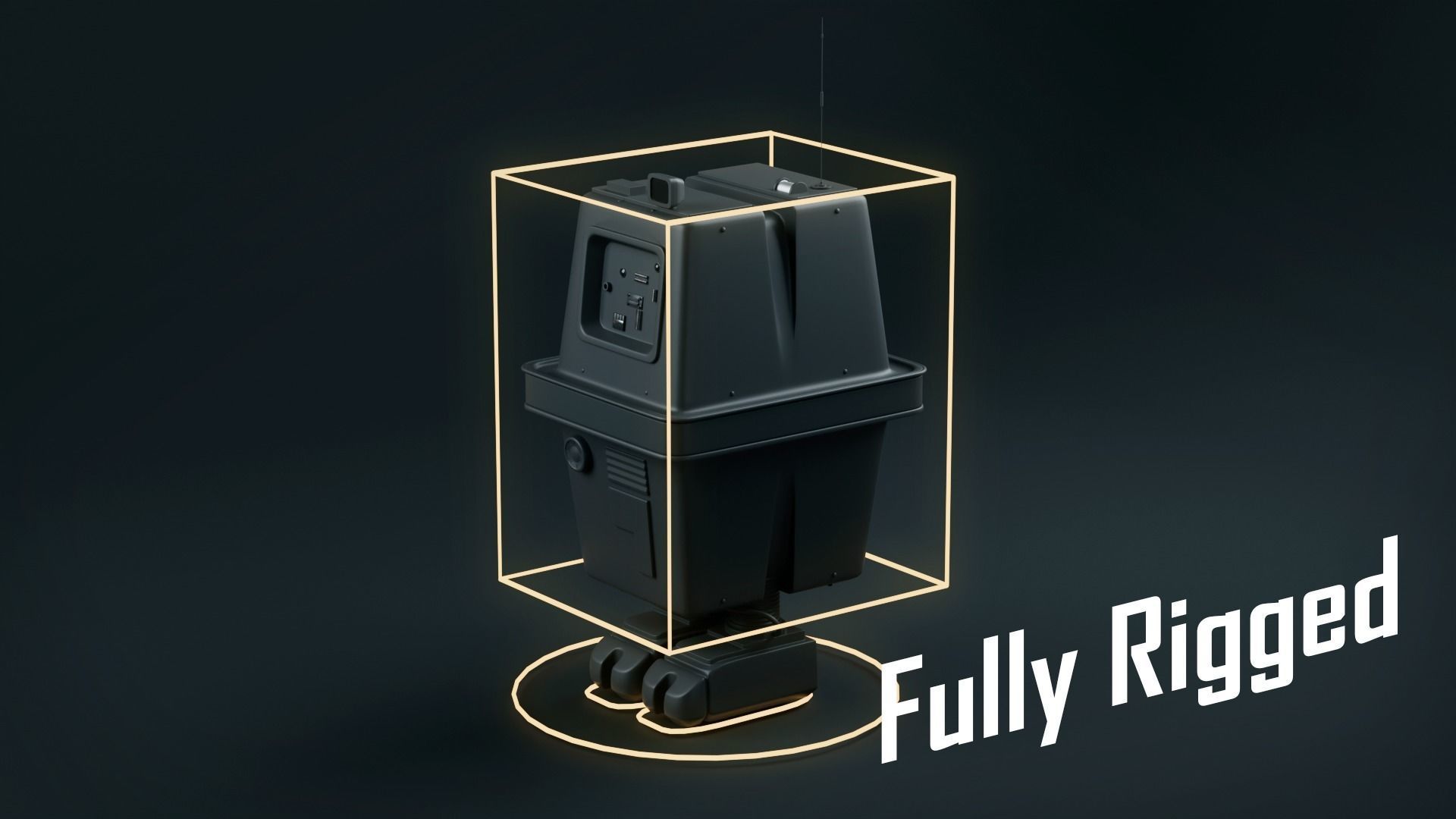 3D model GNK-Gonk Droid VR / AR / low-poly | CGTrader