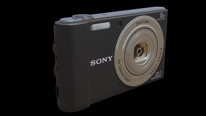 Sony W810 3D model | CGTrader