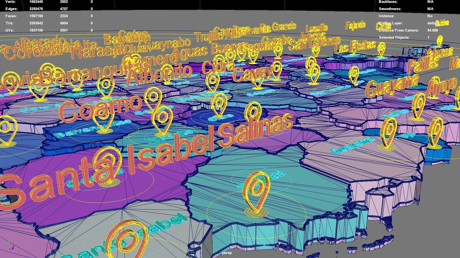 Puerto Rico United States USA map - Puerto Rico United States Usa Map Region 3d Model Geography 3d Model 8e938a1270 